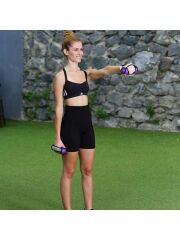 Slazenger Tutacaklı Neopren Dambıl (1 kg + 1 kg)