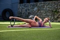 Slazenger Pilates Çemberi Sünger Tutacaklı PVC Bag