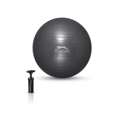 Slazenger Gymball 55cm Gri (POMPA DAHİL)