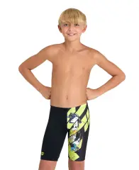 Arena Cats Swim Jammer Siyah Erkek Çocuk Yüzücü Mayo Siyah - 8-9 Yaş