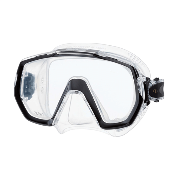 TUSA Freedom M1003 Elite BK (Şeffaf Slikon / Siyah Çerçeve)