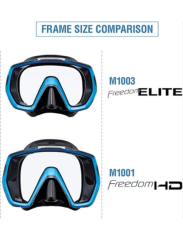 TUSA Freedom M1003 Elite BK (Şeffaf Slikon / Siyah Çerçeve)