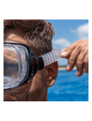 TUSA Visio Maske Şnorkel Seti (Sarı)