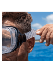 TUSA Visio Maske Şnorkel Seti (Sarı)
