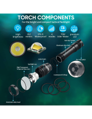 WholeFire IPX8 Dalış Feneri