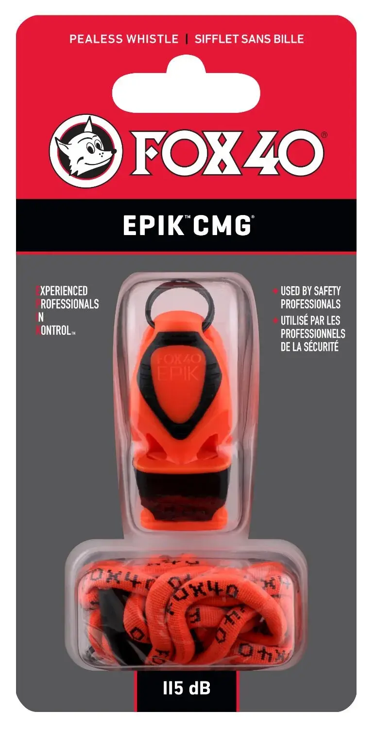 Fox 40 Epik Cmg Official Düdük Turuncu