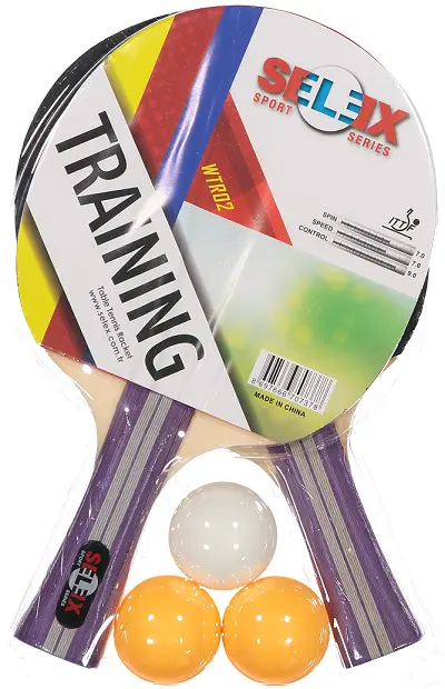 Selex WTR02 Masa Tenisi Seti (2 Raket + 3 Top)