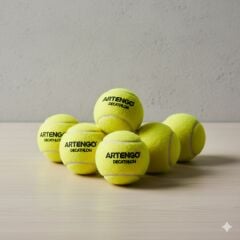 Decathlon Artengo TB160 Tenis Topu - 6 Adet