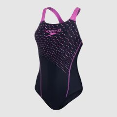 Speedo Medley Logo Kadın Yüzücü Mayosu