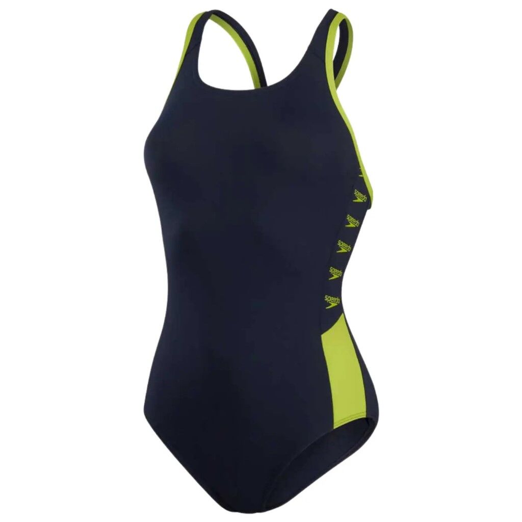 Speedo Boom Logo SPL Muscleback Af Kadın Antreman  Mayosu
