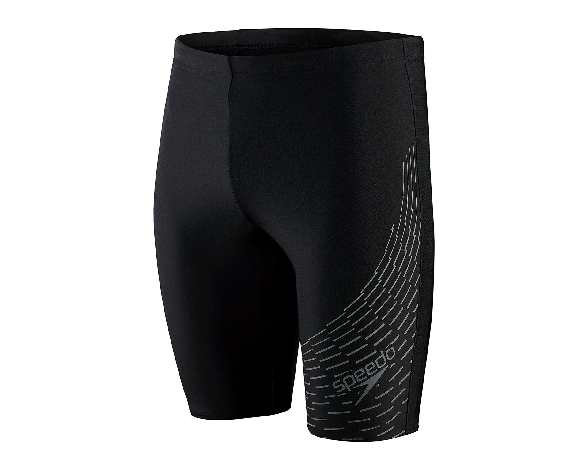 Speedo Giyim Mayo Gala Logo Jam Erkek Yüzücü Mayo Siyah - 30