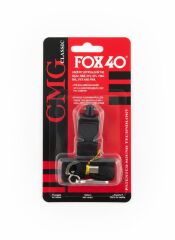 Fox 40 Cmg Classic Düdük+Düdük İpi Siyah