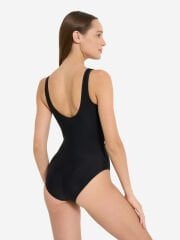 Kappa Kadın Mayo Desenli Siyah - 52(L)