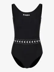 Kappa Kadın Mayo Desenli Siyah - 50(M-L)