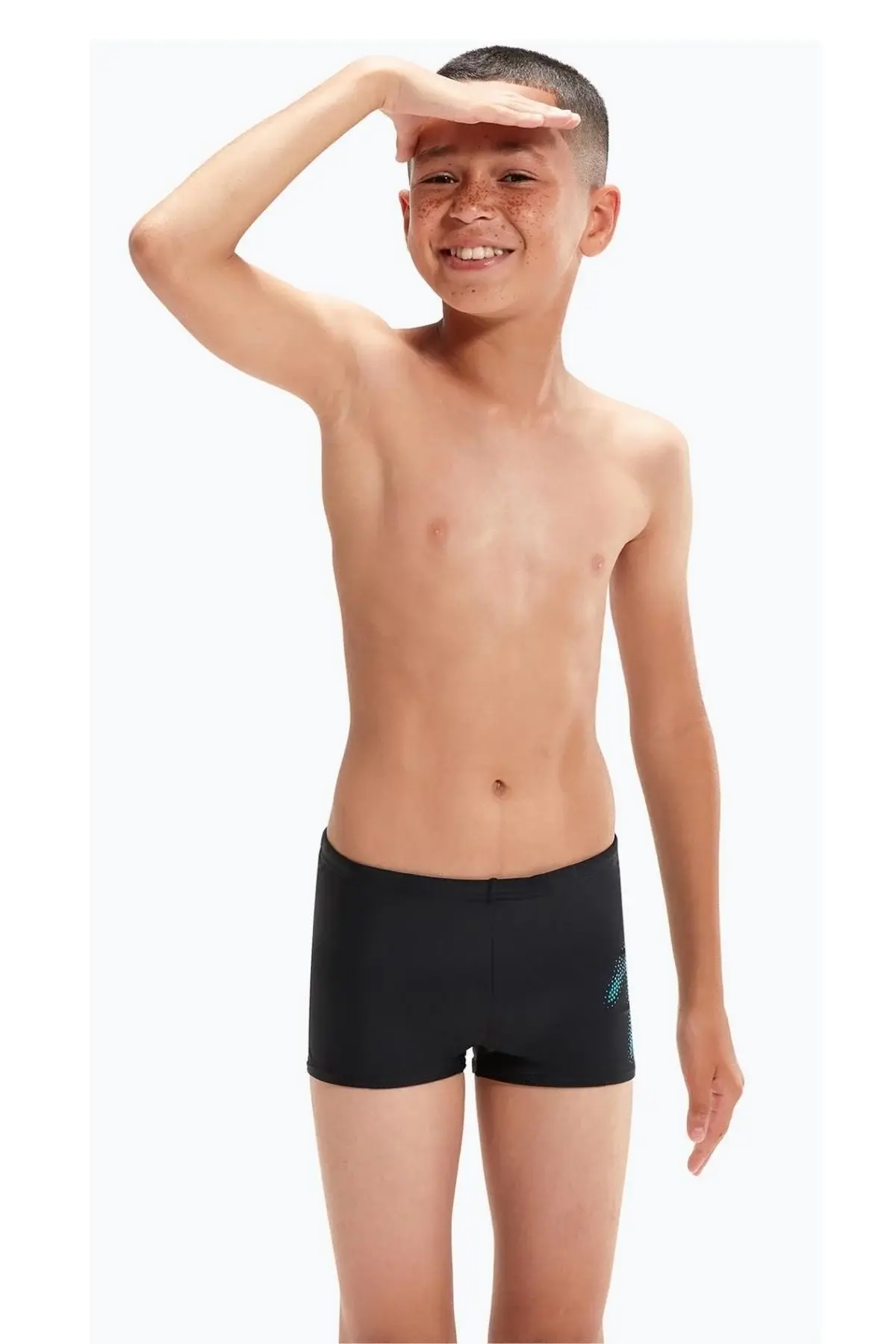 Speedo Hyperboom Placement Aquashort Erkek Çocuk Yüzücü Mayosu