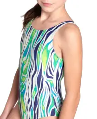 Arena Water Prınt Kız Çocuk Yüzücü Mayosu 10-11 Yaş