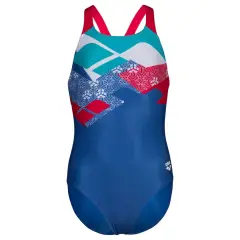 Arena Girl's Arena Logo Kikko Swimsuit Swim Pr Kız Çocuk Mayo 14-15 Yaş