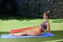 Slazenger Pilates Band Medium Ucu Açık PVC Bag