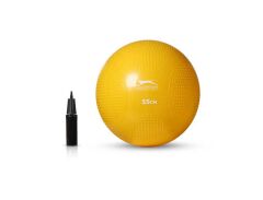 Slazenger 55 cm Anti-Burst Gymball (Pompa Dahil) Unisex Pilates Topu Sarı