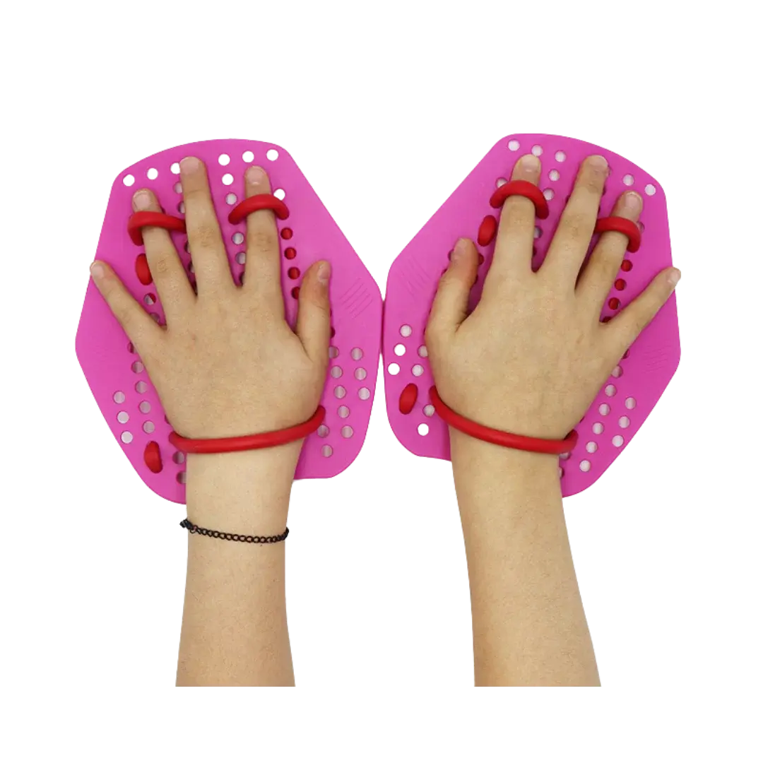 İkavi Yüzücü El Paletleri Pembe - S