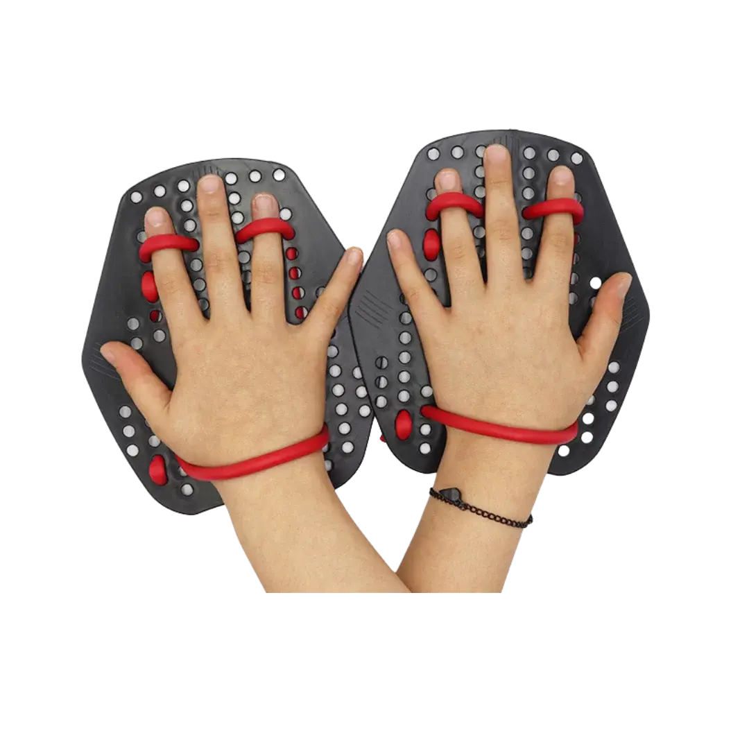 İkavi Yüzücü El Paletleri Siyah - S