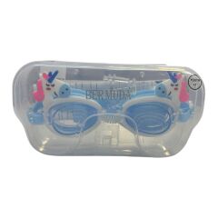 Bermuda Figürlü Çocuk Deniz Gözlüğü Açık Mavi