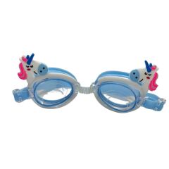 Bermuda Figürlü Çocuk Deniz Gözlüğü Açık Mavi