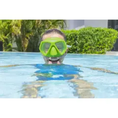 Bestway Çocuk Yüzücü Maskesi Vakumlu Yeşil