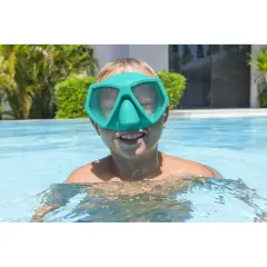 Bestway Çocuk Yüzücü Maskesi Vakumlu Koyu Yeşil