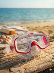 Bermuda Tek Ares Maske Kırmızı