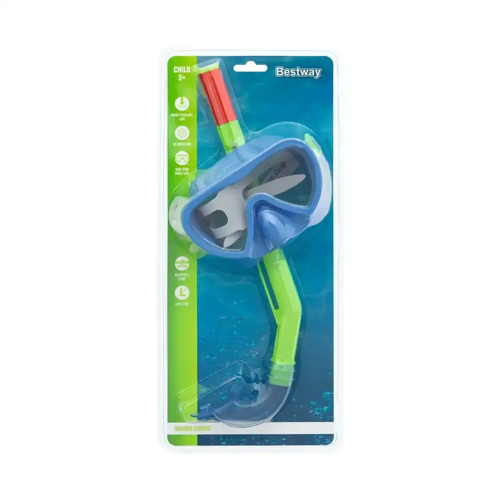 Bestway Crusader Essentail Snorkel Set Mavi