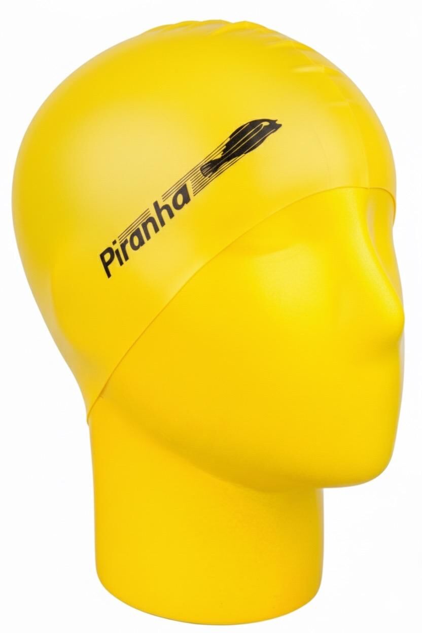 Piranha Silikon Yüzücü Bonesi Sarı