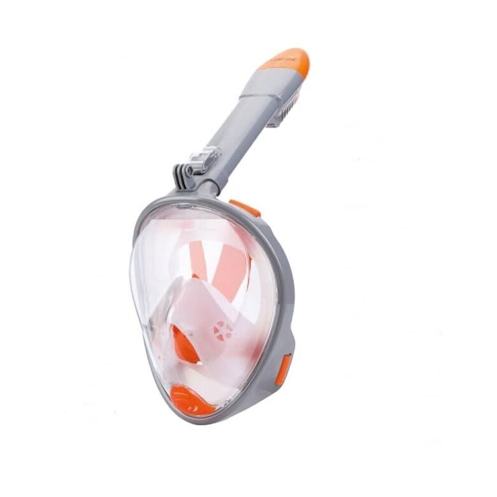 Bermuda Full Face Tam Yüz Dalış Maskesi Turuncu/Gri - S/M