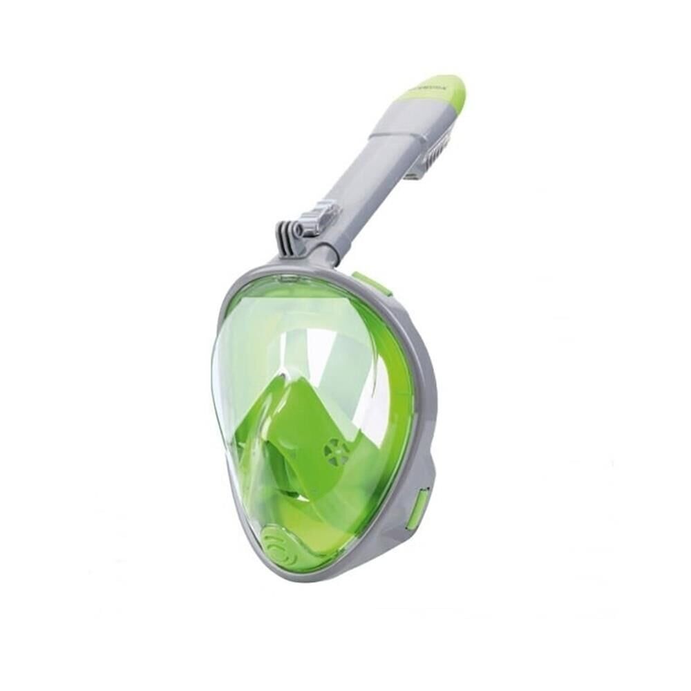 Bermuda Full Face Tam Yüz Dalış Maskesi Yeşil/Gri - S/M