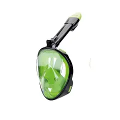 Bermuda Full Face Tam Yüz Dalış Maskesi Yeşil/Siyah - L/XL