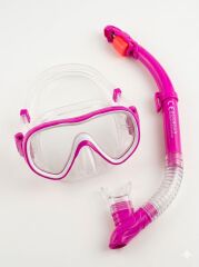 Bermuda Sea Discovery Maske Şnorkel Set Pembe