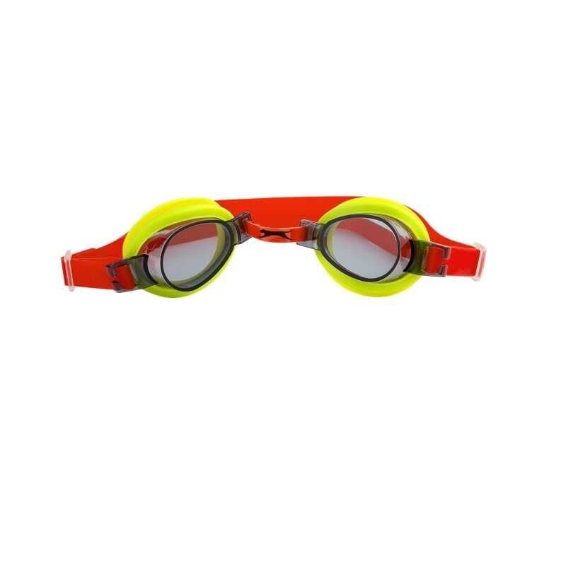 Slazenger Junior Yüzücü Gözlüğü Wave 2546 Smoke Kırmızı/Sarı