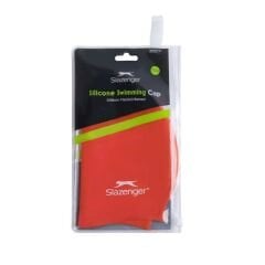 Slazenger Yüzücü Bonesi Silikon Sn00  (PVC Zipper Bag) Kırmızı