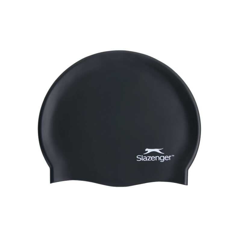 Slazenger Yüzücü Bonesi Silikon Sn00  (PVC Zipper Bag) Siyah