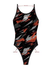 Mad Wave Nera Kadın Yüzücü Mayosu M