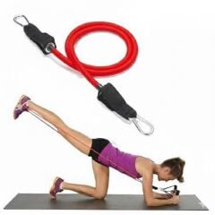 Avessa Rahat Saplı Direnç Egzersiz 2 El Çekme Bandı
