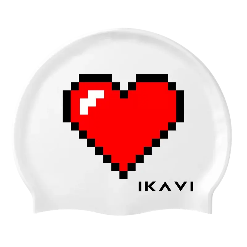 ikavi Kalp Baskılı Silikon Bone