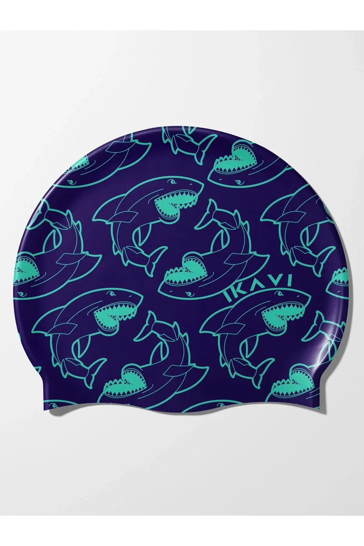 İkavi Köpek Balığı Baskılı Silikon Bone