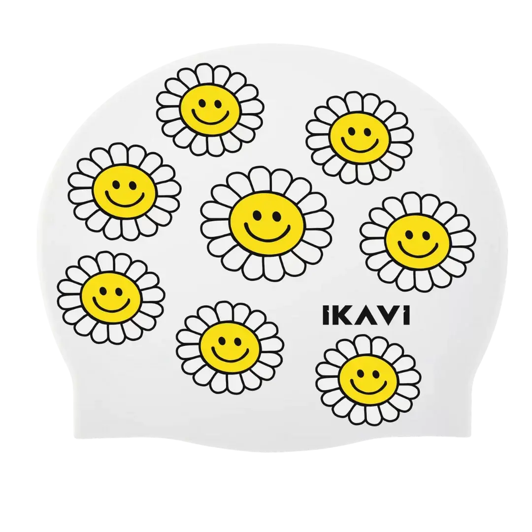 İkavi Papatya Baskılı Silikon Bone