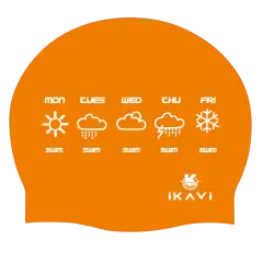 İkavi Haftalar Baskılı Silikon Bone