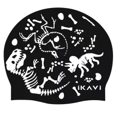 İkavi Dinazor Baskılı Silikon Bone