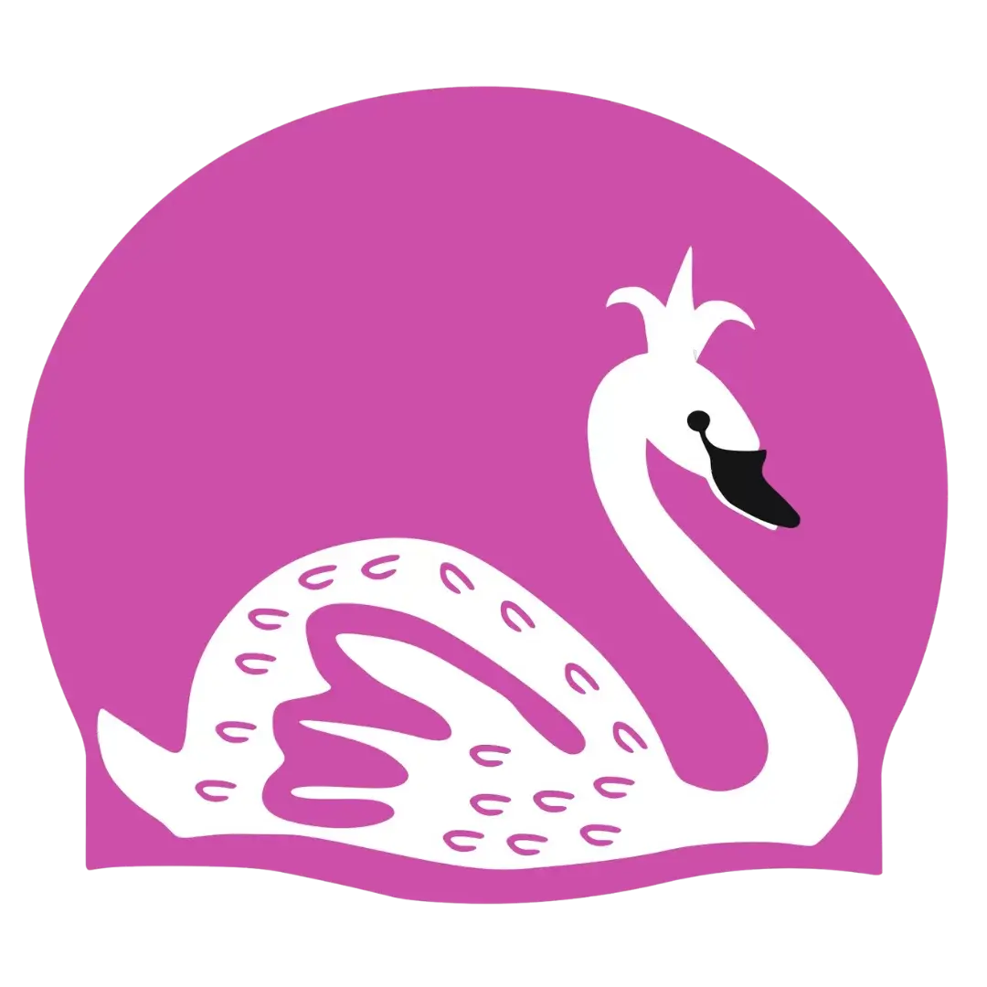 İkavi Kuğu Baskılı Silikon Bone