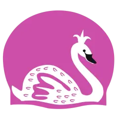 İkavi Kuğu Baskılı Silikon Bone