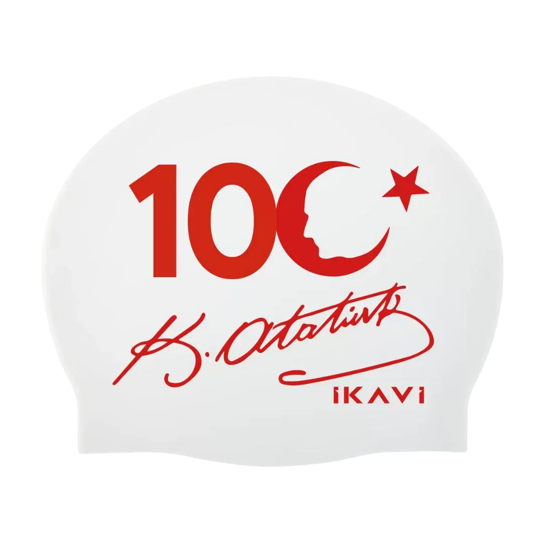 İkavi 100. Yıl Özel Koleksiyon Atatürk Silüetli ve İmzalı Bone