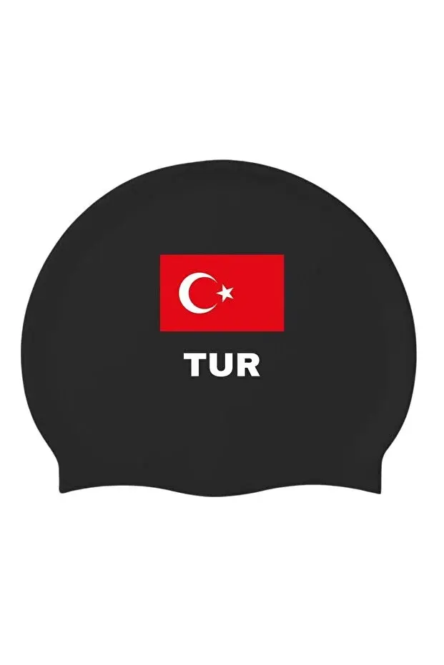 İkavi Türk Bayrağı ''TUR'' Baskılı Silikon Bone